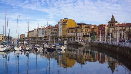 The seaside resort loved by the Spanish with unspoilt beaches and cider houses