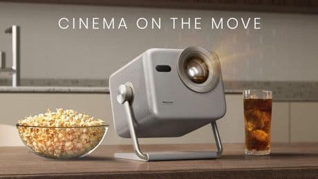 Hisense Unveils New Ultra-Portable 4K Laser Projector