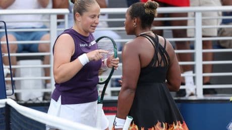 Jelena Ostapenko denies racism after savage dig at Taylor Townsend in ugly US Open clash