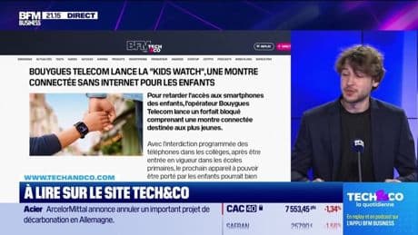 À lire sur le site Tech&Co : Bouygues Telecom lance la "kids watch", une montre connectée sans internet pour les enfants, par Théotim Raguet - 19/06