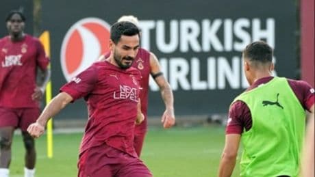 İlkay Gündoğan ilk antrenmanına çıktı