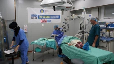 Her şeye rağmen görev başındalar: Filistinli doktorlar aç ve bitkin