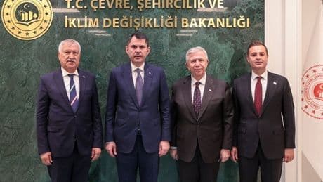 Ankara'da dikkat çeken zirve: Bakan Murat Kurum, Mansur Yavaş ve iki CHP'li başkanla bir araya geldi