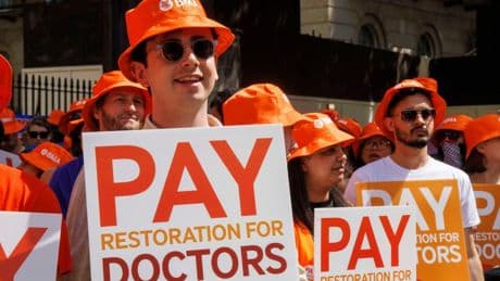 Junior doctors are losing public’s support over latest strike threat, poll reveals
