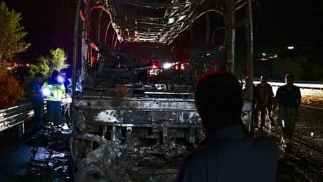 Son dakika: Yolcu otobüsü yandı! Ankara'da korkutan anlar: İçerisinde 36 yolcu vardı