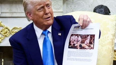 USA: Trump nutze bei Eklat mit Südafrikas Präsident Foto aus dem Kongo