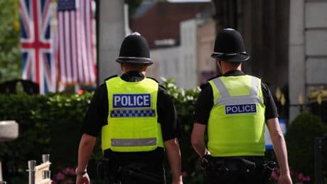 Dos detenidos por violar el espacio aéreo de Windsor ante la visita de Trump a Reino Unido