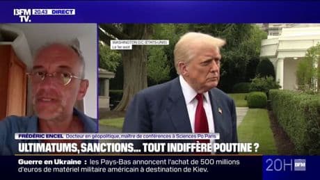 Guerre en Ukraine: "Je ne crois pas que Donald Trump abandonnera la question ukrainienne", estime Frédéric Encel (docteur en géopolitique)