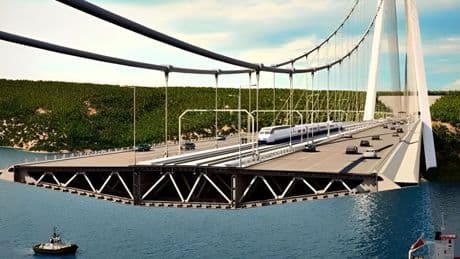 Gebze-Halkalı tren hattı Yavuz Sultan Selim Köprüsü'nden geçecek! İstanbul'a yeni raylı sistem geliyor