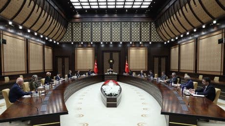 Cumhurbaşkanı Erdoğan, Cumhurbaşkanlığı Politika Kurullarının başkan vekillerini kabul etti