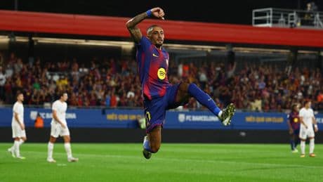 El Barça es la nueva pesadilla del Valencia: Raphinha lidera la goleada en el primer partido disputado en el Johan Cruyff