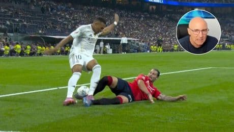 Maldini, tajante sobre el polémico penalti en el Real Madrid-Osasuna: "No es clamoroso, pero es penalti claro"