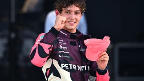 Miami Grand Prix: Kimi Antonelli springs upset to take maiden pole ahead of Oscar Piastri for sprint
