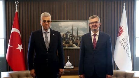 Bakan Memişoğlu, İletişim Başkanı Burhanettin Duran ile görüştü