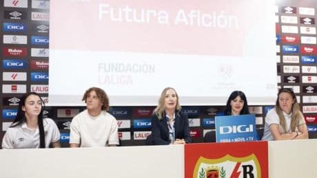 El Rayo Vallecano apuesta por los valores y se suma a 'Futura Afición'