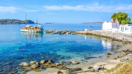 The gorgeous Greek island just 6 miles from Mykonos but without the crowds