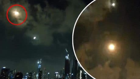 Beelden: opnieuw explosies boven Tel Aviv