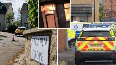 Two men charged over 'machete murder bid' on Mark Richardson associate at Edinburgh home
