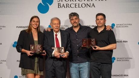Eduardo Mendoza, Estopa y Bea Ortiz, premiados por Sport Cultura Barcelona