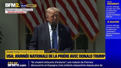 Donald Trump : "Nous ramenons la religion dans notre pays"