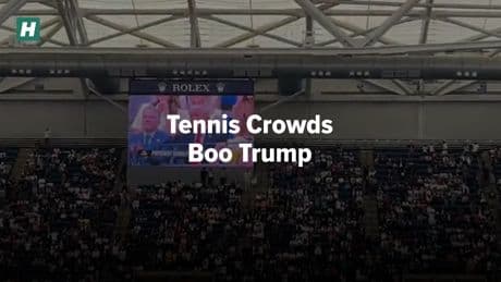 Tennis Crowds Boo Trump