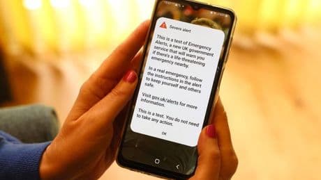 Emergency alert will go off on millions of phones - 'spread the word'