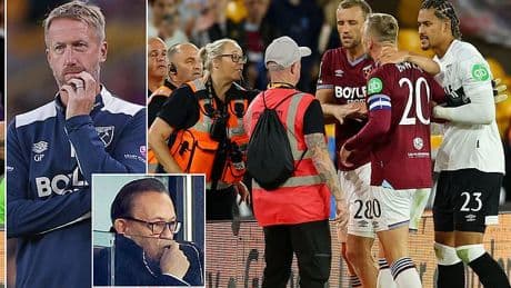 Inside the disastrous summer that broke West Ham: Muddled transfer policy that left squad in a mess, why Graham Potter won't go yet, who's blaming who behind the scenes and the last-ditch bids for signings to escape relegation battle