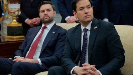Rubio dodges question about running in 2028 and says Vance would make a ‘great’ White House contender
