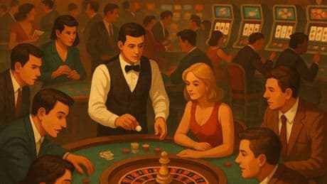 Everyone can see the casino scene – but you have the mind of a poker player if you can find the two jokers in 10 seconds