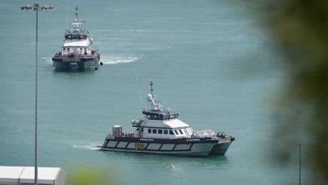 Channel-crossing migrants brought to shore by Border Force and lifeboats
