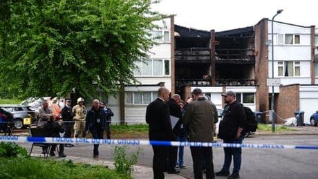 Großbritannien: Hausbrand in London: Drei Kinder unter den Toten