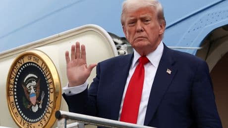 «Arrêtez les éoliennes et l’immigration», les deux conseils de Donald Trump à l’Europe