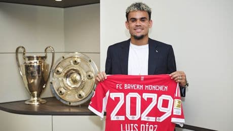 Neuzugang vorgestellt - Erste Worte von Luis Diaz beim FC Bayern