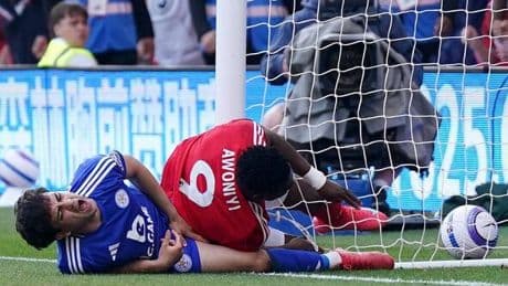 Nottingham Forest star forced to have emergency surgery after colliding with goalpost