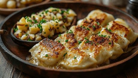 Maultaschen mit Kartoffelsalat – Rezept nach schwäbischer Art