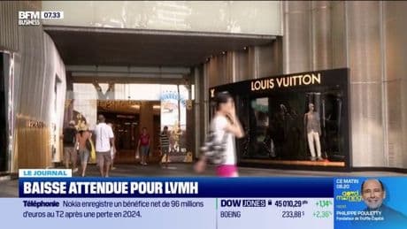 Baisse attendue pour LVMH