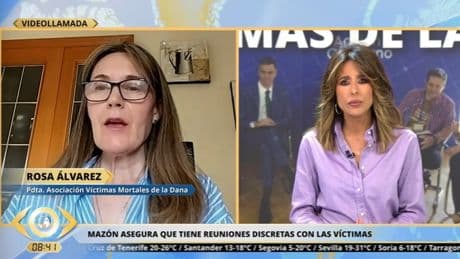 La presidenta de la Asociación de Víctimas Mortales de la DANA: &quot;No espero el consuelo de los políticos, pero Mazón llega muy tarde&quot;