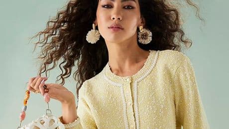 River Island's Chanel-inspired cardigan in trending colour of the season is set to fly off shelves