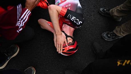 De enige die Pogacar in de Pyreneeën kon verslaan, was Thymen Arensman. ‘Ik ging all out, constant tegen kramp aan’