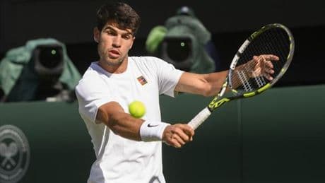 Carlos Alcaraz, Wimbledon'da üst üste 3. kez finalde!