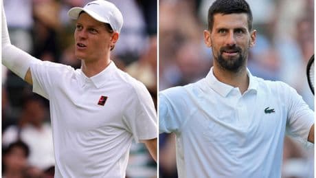 Sinner vs Djokovic: un choque de generaciones... con las dudas físicas de fondo