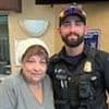 Michigan cop's heartwarming act of kindness after spotting elderly woman struggling to mow her yard