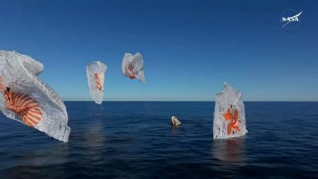 La misión Crew-9 ameriza con éxito: los astronautas Williams y Wilmore vuelven a Tierra tras 9 meses varados en la ISS
