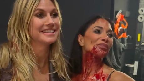 Fototermin am Broadway - Hat Heidi Nicole gebissen?