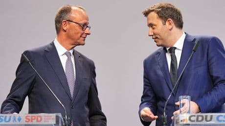 Neue Zahlen - Umfrage: So schwer wird es für Merz und Klingbeil