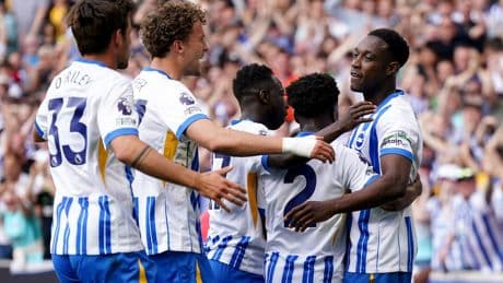 Brighton keep European dream alive with win at Wolves