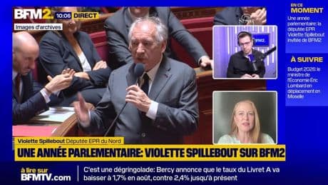 Des grands projets de loi "quasiment inexistants" depuis début 2025, regrette Violette Spillebout