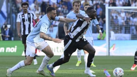 Serie A : malgré un but de Kolo Muani, la Juventus frustrée par la Lazio dans les derniers instants
