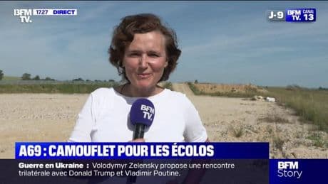 Reprise du chantier de l'A69 : "Ce chantier est illégal", affirme Marie-Odile Marché, membre du collectif "La Voix est libre"