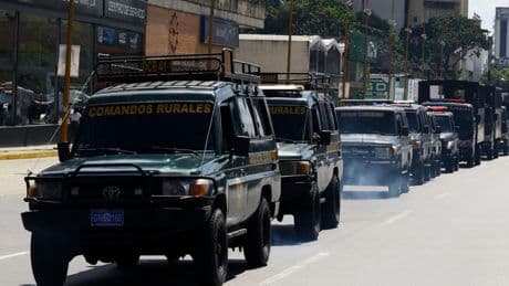 Siete muertos y tres heridos en el accidente de un avión militar en el sur de Venezuela